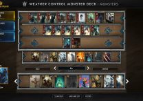 Advanced Monsters Weather Deck Gwent Guide