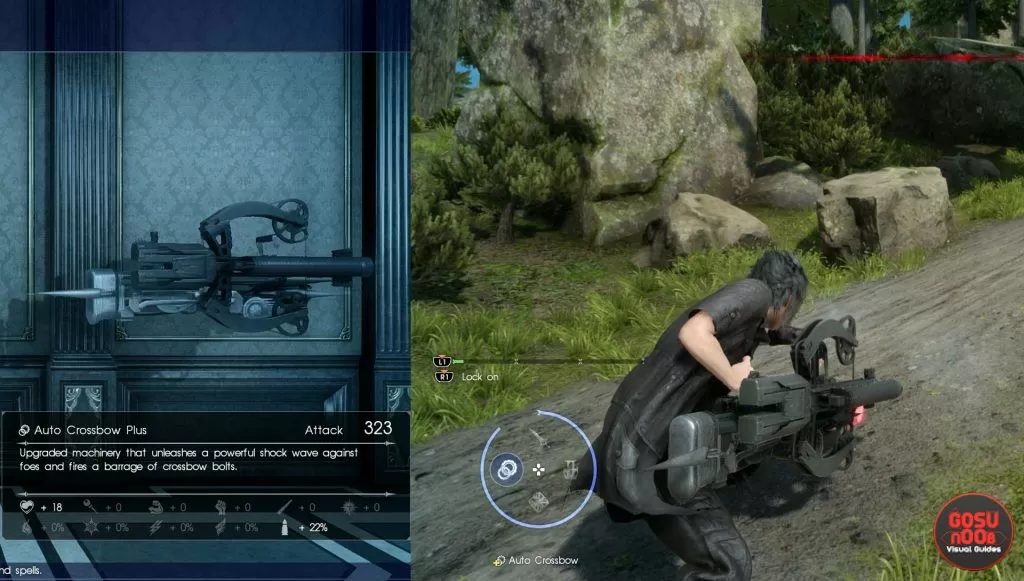 Auto Crossbow Weapon FFXV