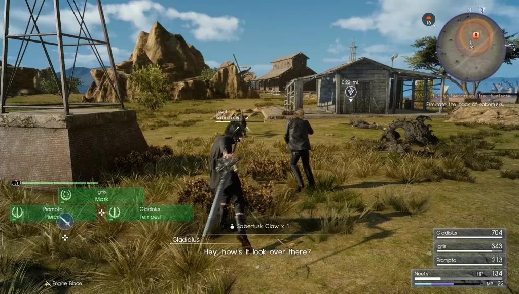 Combat FFXV