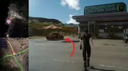Crow's Nest Diner Peddler Shop Location Leide FFXV