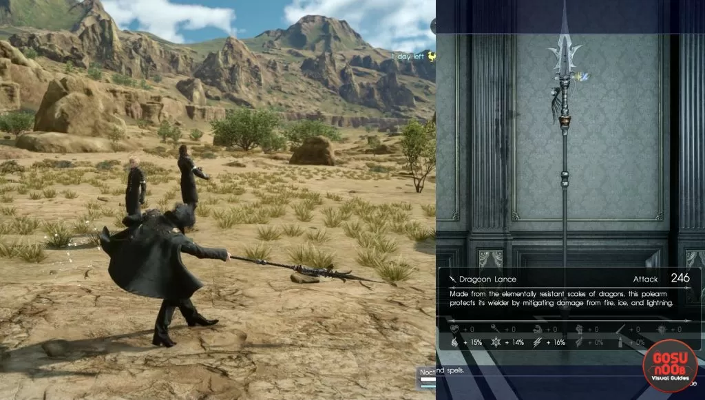 Dragoon Lance Weapon FFXV