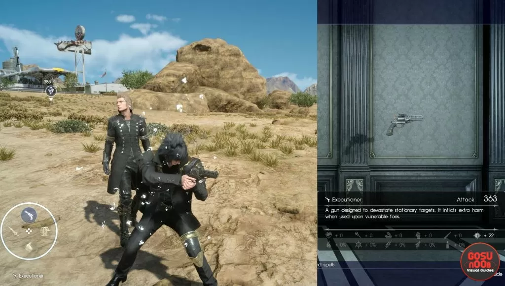 Executioner Firearm Weapon FFXV