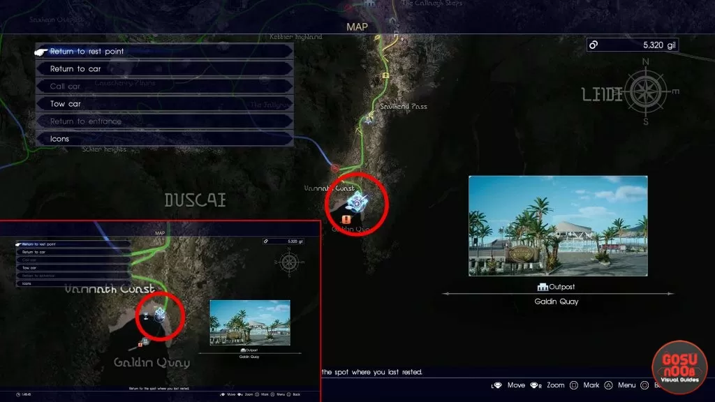 FFXV Metal Scraps Locations