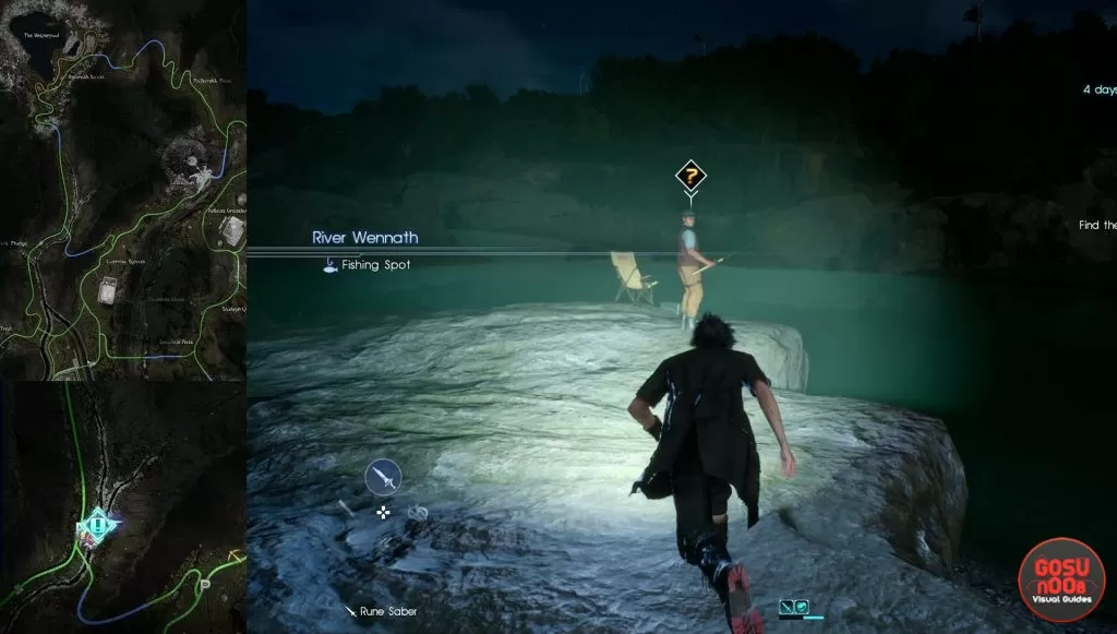 Fishing Naturally Quest FFXV