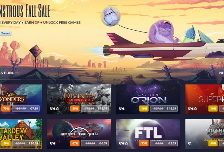 GOG.com's Monstrous Fall Sale Discounts
