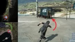 Galdin Quay Weapon Shop Vendor Location FFXV