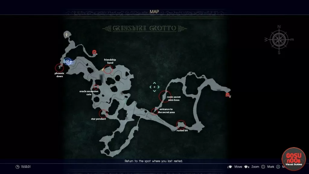 greyshire glacial grotto item locations