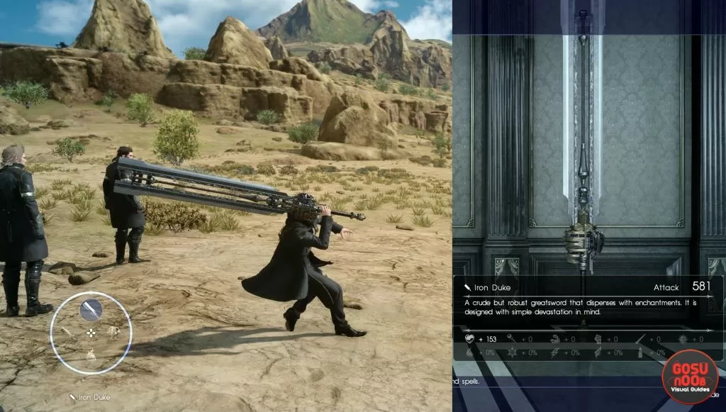 Iron Duke Weapon FFXV