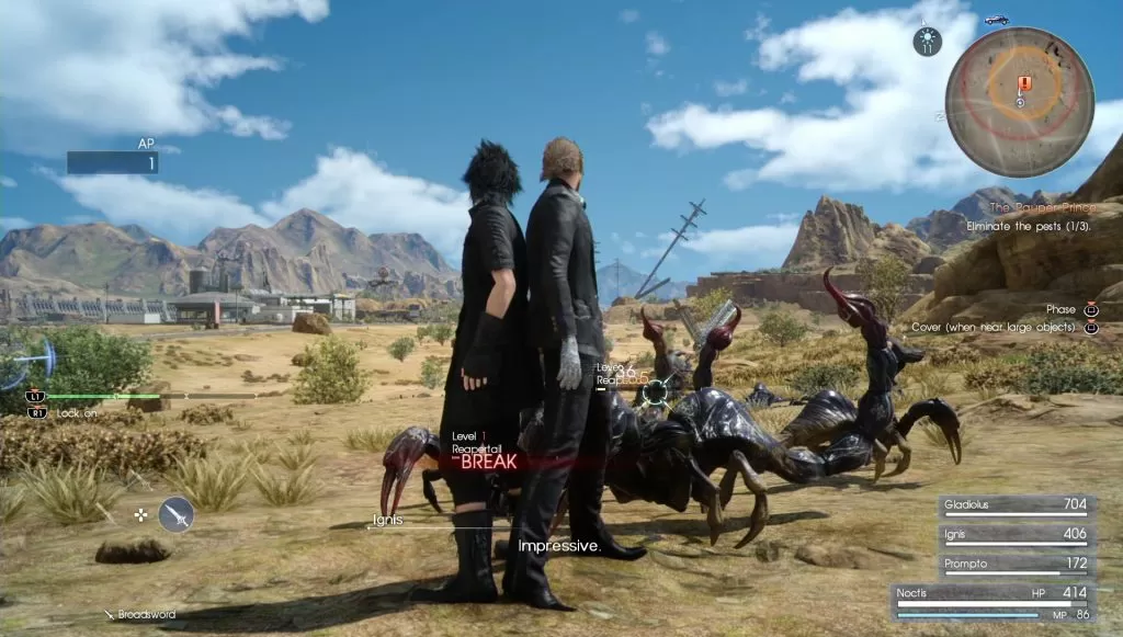 Linked Attacks FFXV