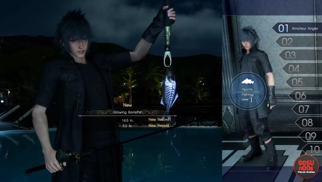 Noctis Fishing Skill