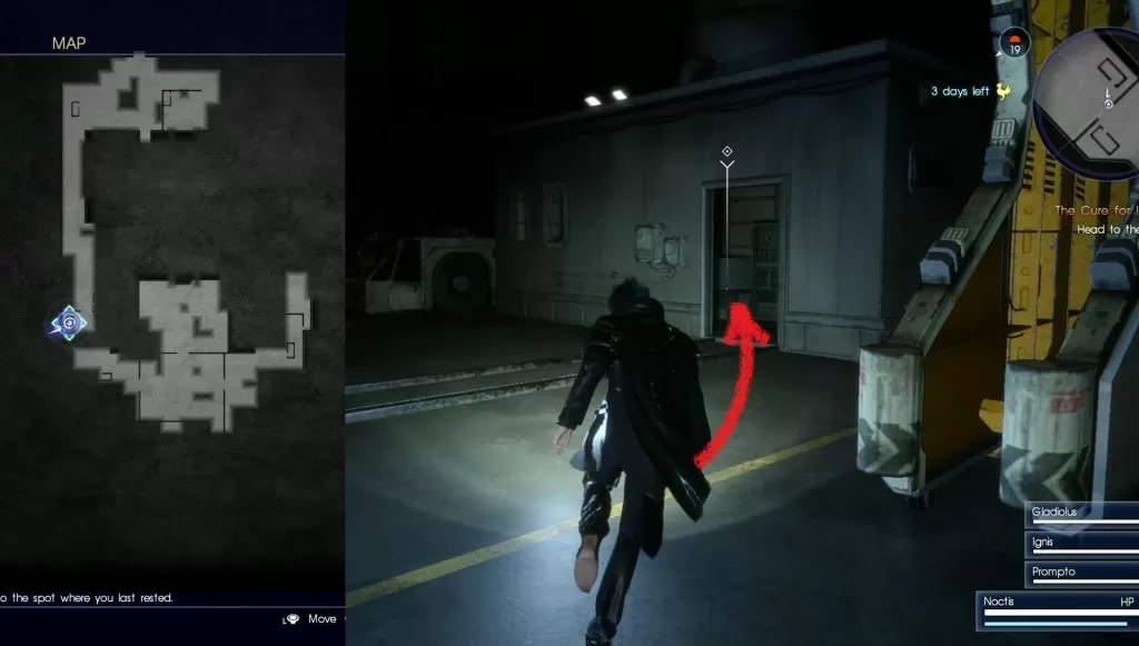 Noiseblaster Weapon Location FFXV