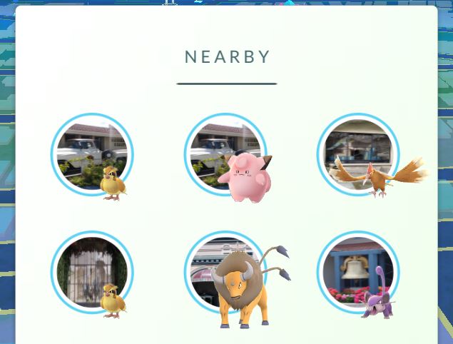 Pokemon GO Nearby Pokemon Tracking Feature Update