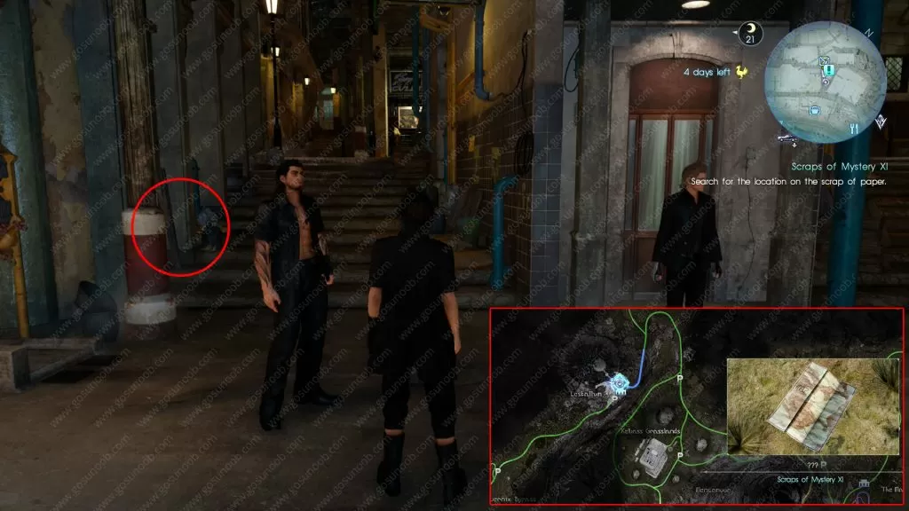 scraps of mystery XI scrap location ffxv