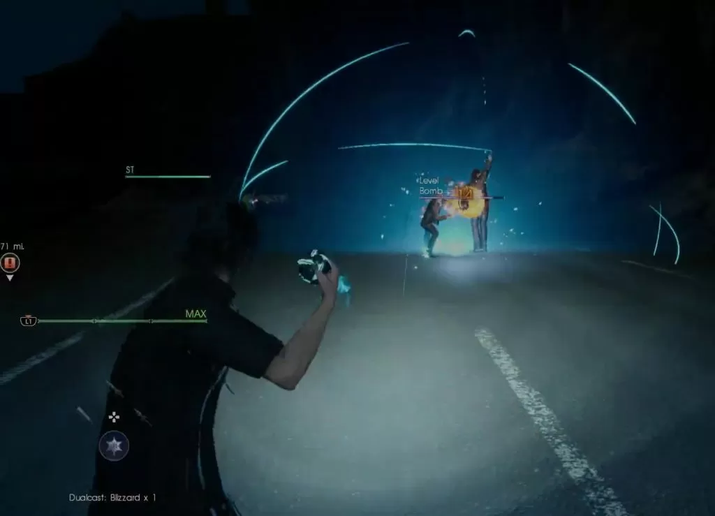 Throwing The Magic Spell FFXV