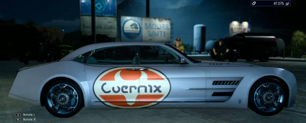 coernix oil sticker