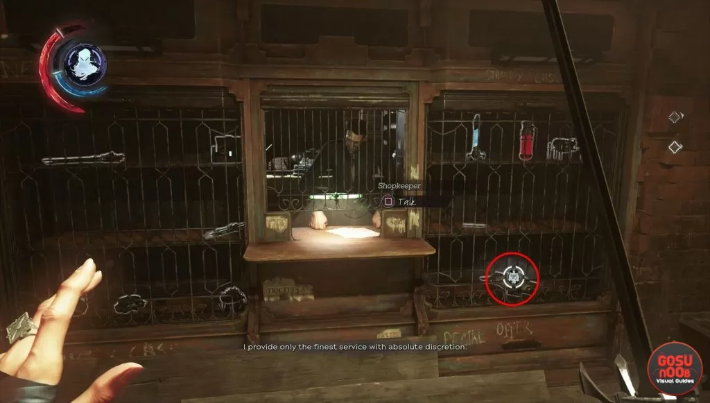 dishonored 2 mission 5 black market rune