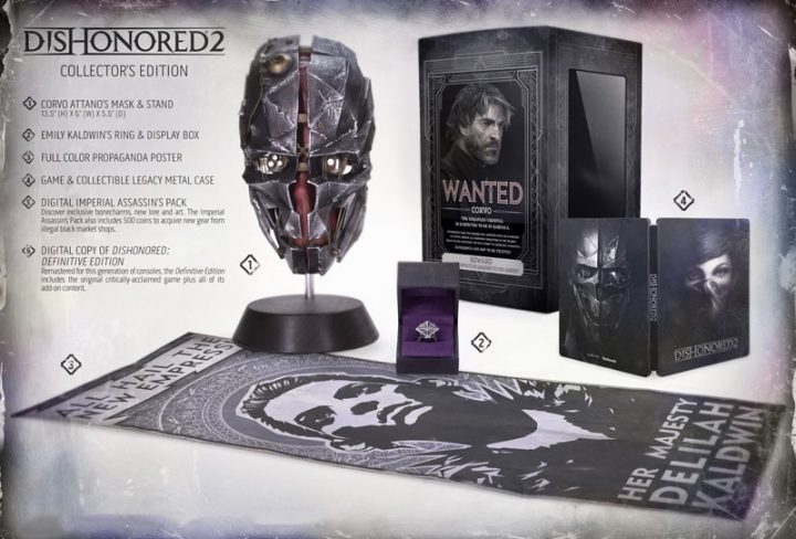 dishonored 2 preorder edition