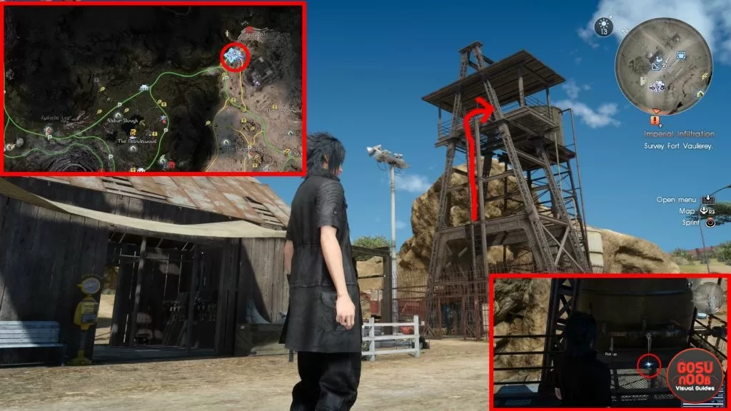 ffxv rusted bit prairie outpost