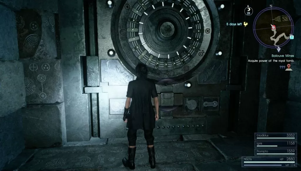 ffxv secret dungeon door