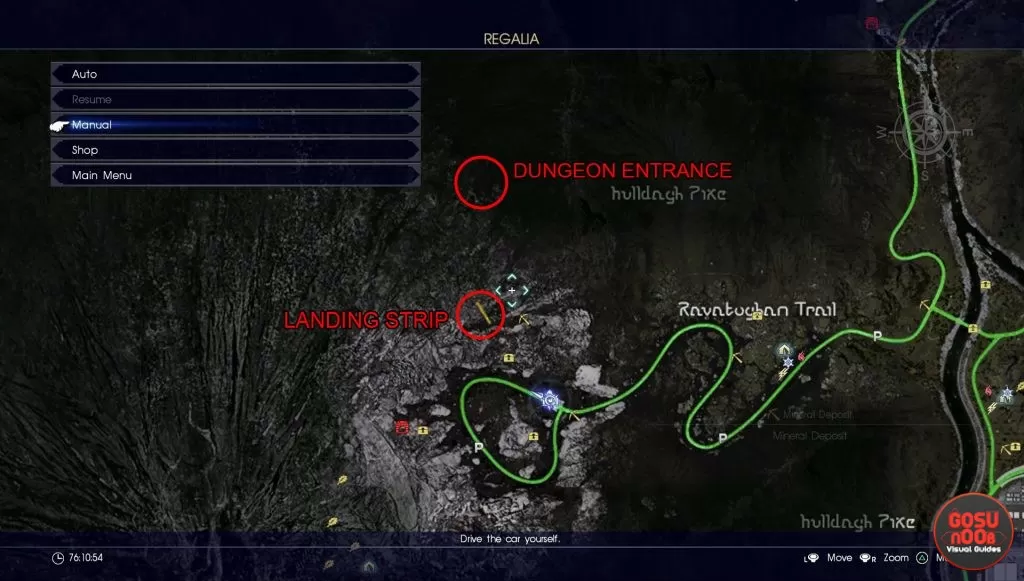 ffxv secret dungeon location