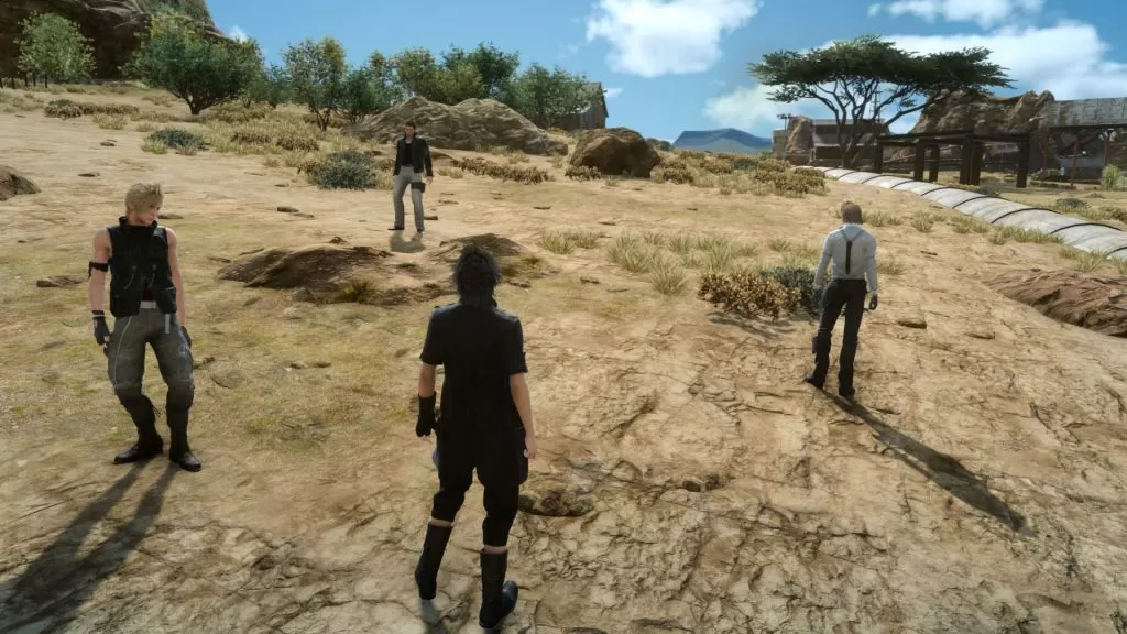 final fantasy xv ps4 pro graphics