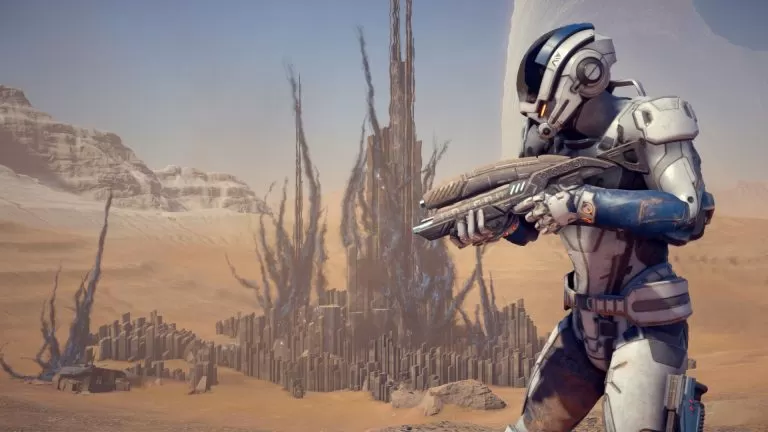 mass effect andromeda gameplay footage announced