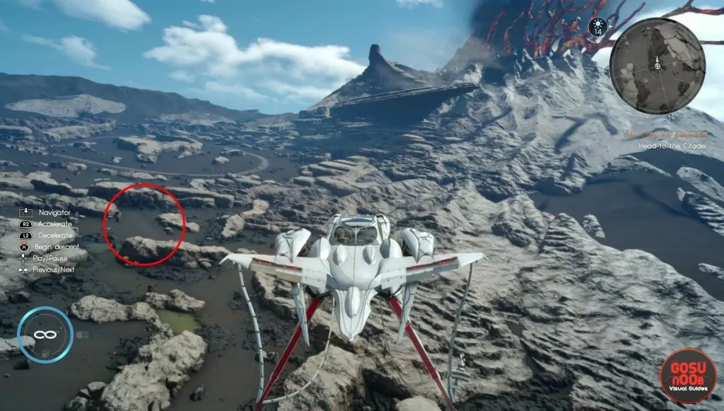 secret landing strip final fantasy xv