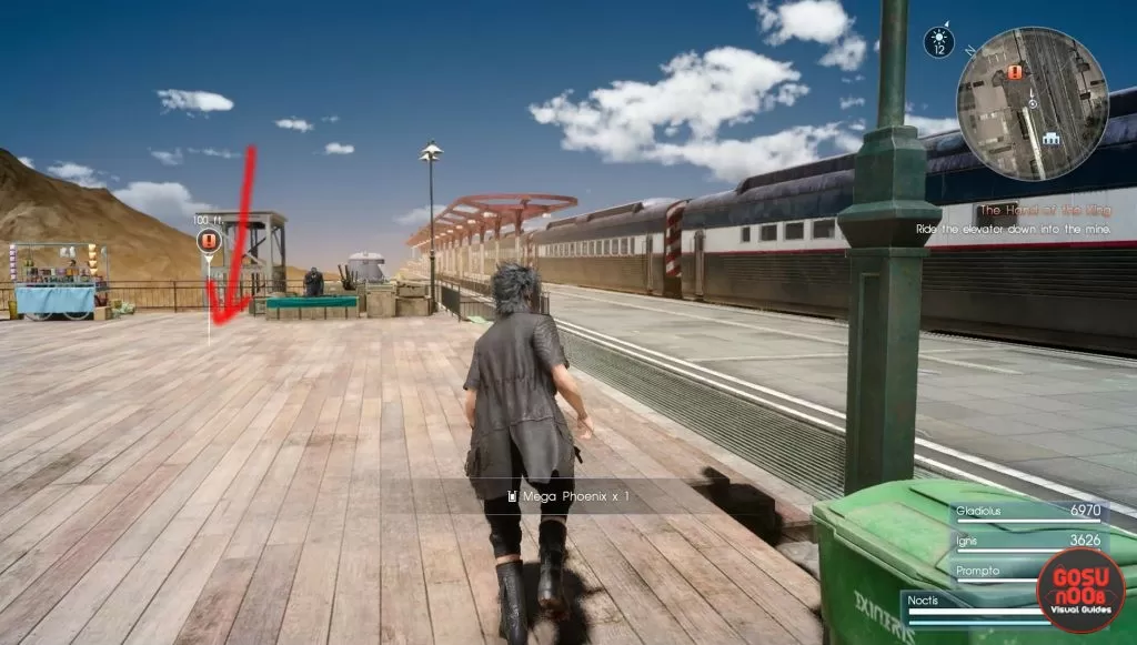 tomb of the warrior location ffxv