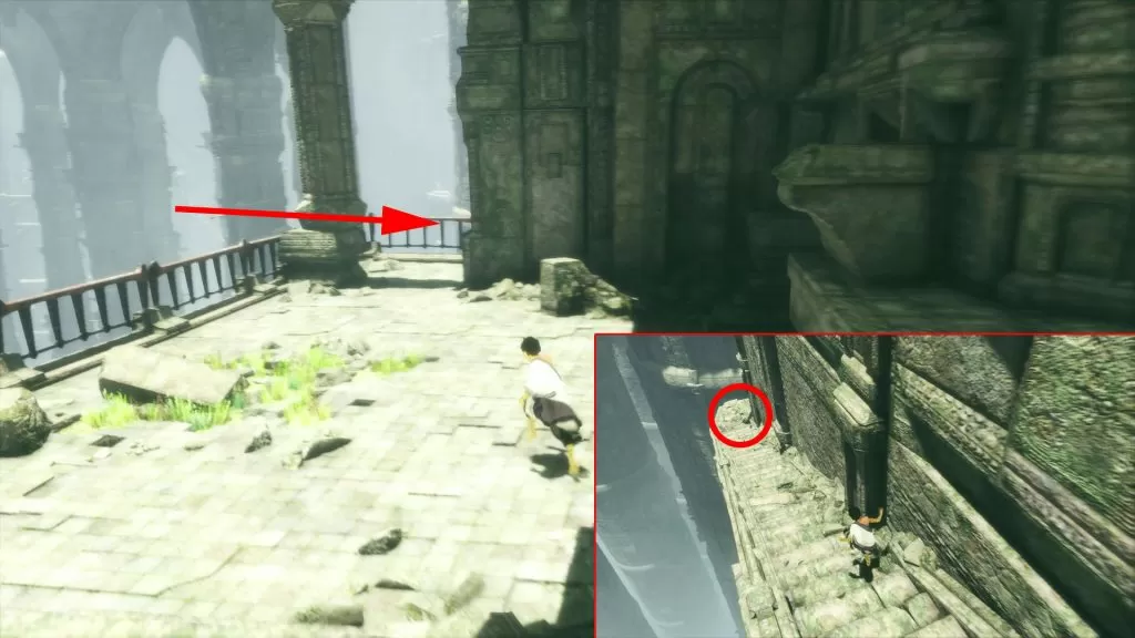 Barrel Location Last Guardian