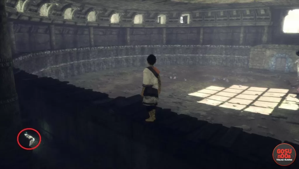 Barrels in the Last Guardian Game