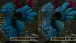 Cerulean Sky Blue Chocobo Color FFXV