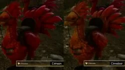 Crimson and Cinnabar Chocobo Colors FFXV