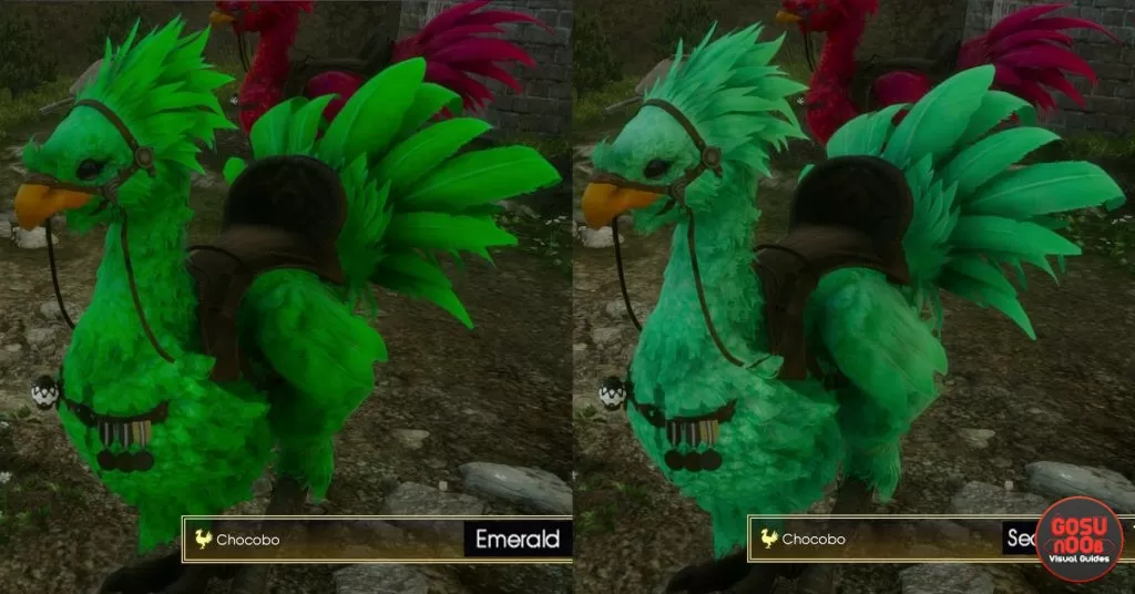 Emerald Seafoam Chocobo Color FFXV