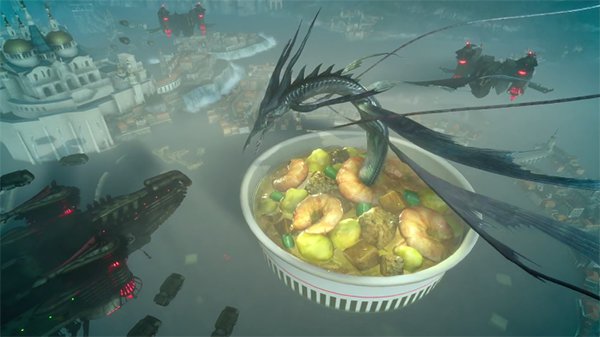 Final Fantasy 15 Cup Noodle Ad: New Nissin Commercial
