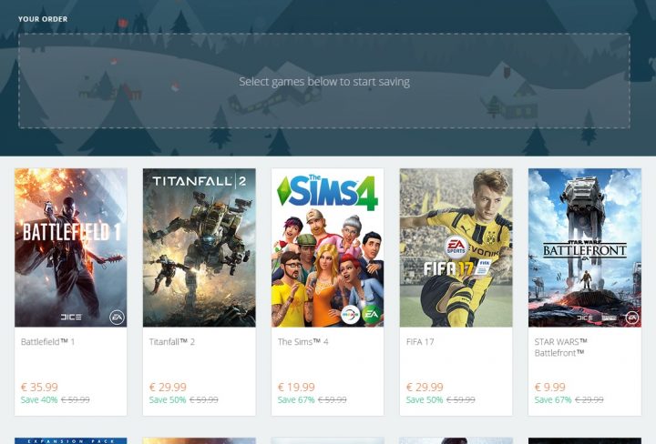 Origin Holiday Winter Sale 2016