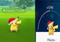 Pokemon GO Limited Edition Pikachu With Christmas Hat Event
