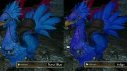Royal Blue and Indigo Chocobo Color FFXV