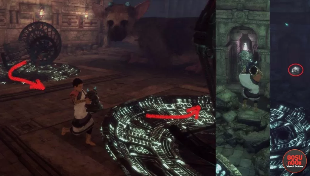 Wooden Lighting Barrels Last Guardian