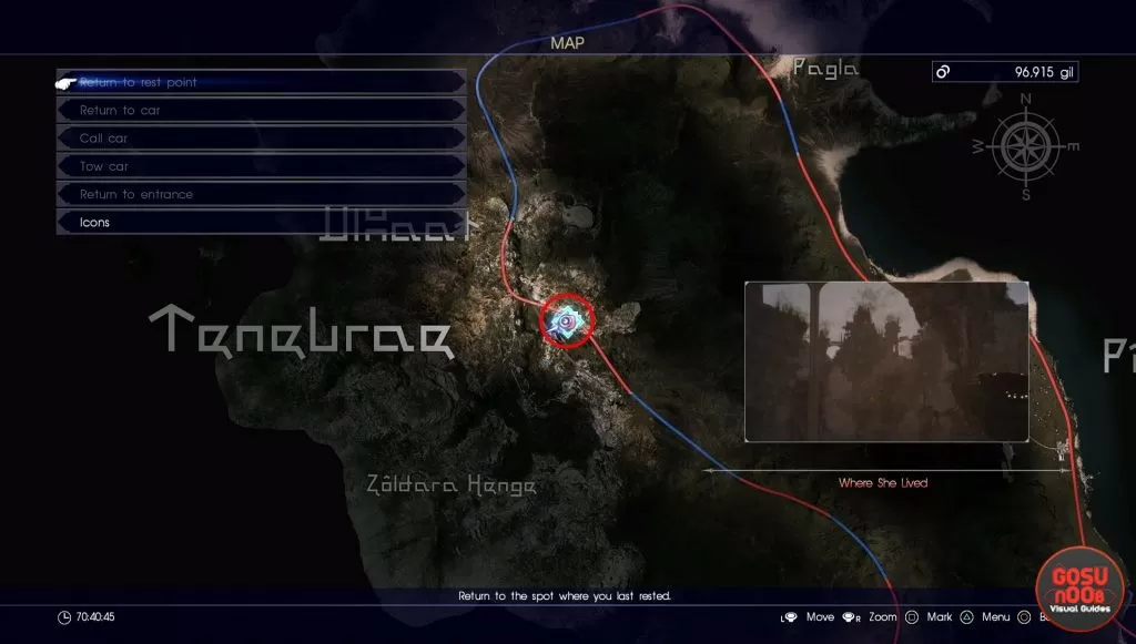 earth gemstone locations final fantasy xv