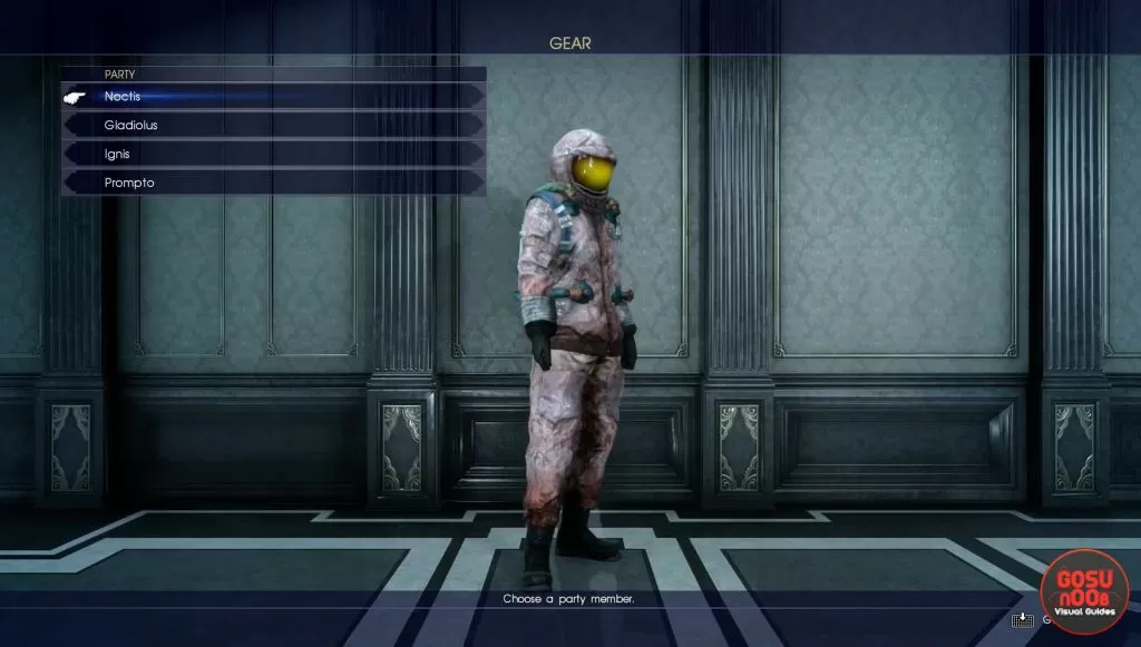 ffxv thermal suit location