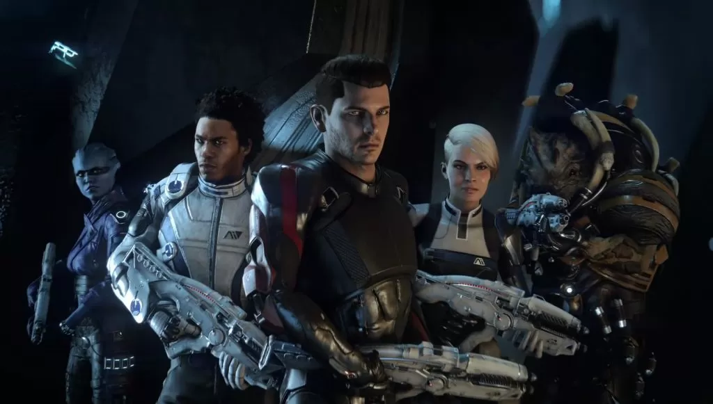 Andromeda Crew Members Mass Effect