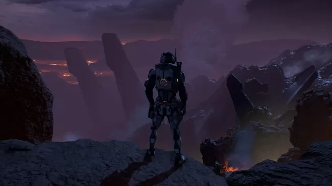 ME Andromeda Screenshots Volcanic Planet