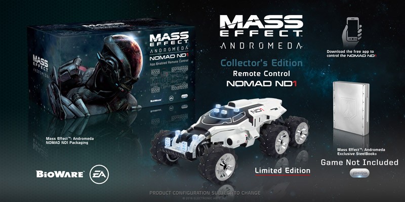 Mass Effect Andromeda Collector's Edition Remote Control Nomad ND1