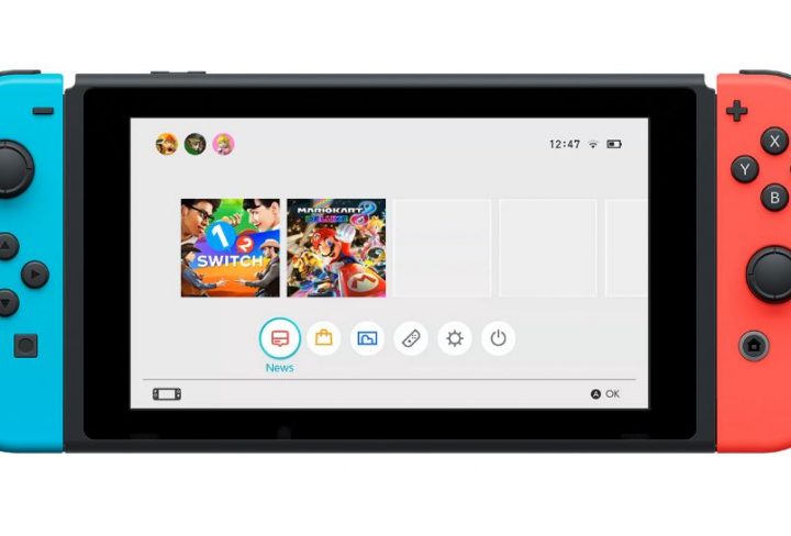 Nintendo Switch UI Details, Wireless LAN Support, Battery Replacement
