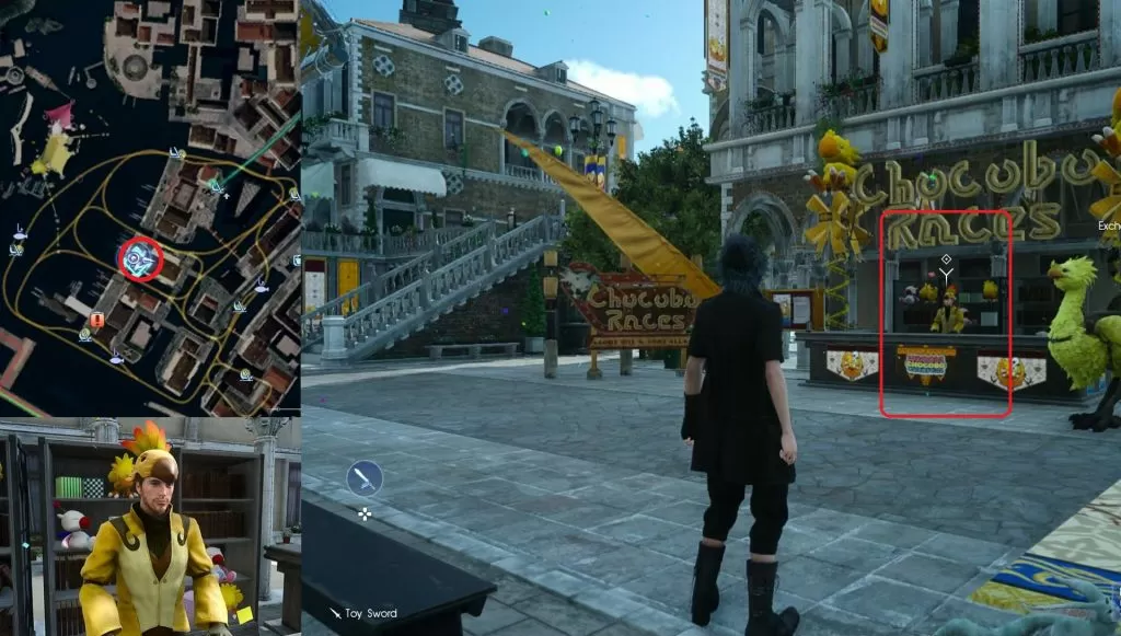 Photo Challenge Chocobo Races Final Fantasy XV