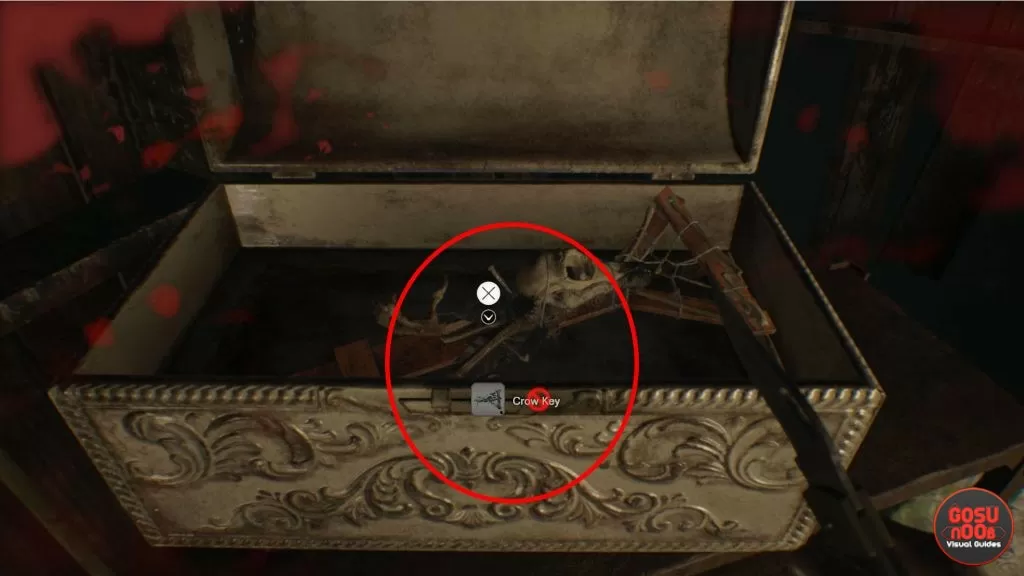 Resident Evil 7 Crow Key Location