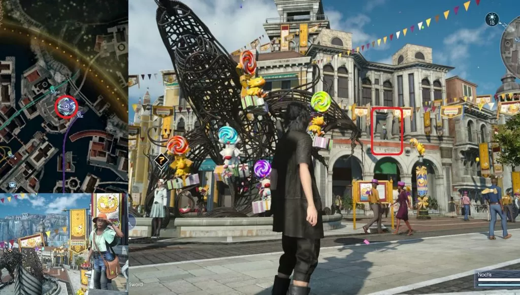 Sania Listro Park Photo Challenge Final Fantasy XV