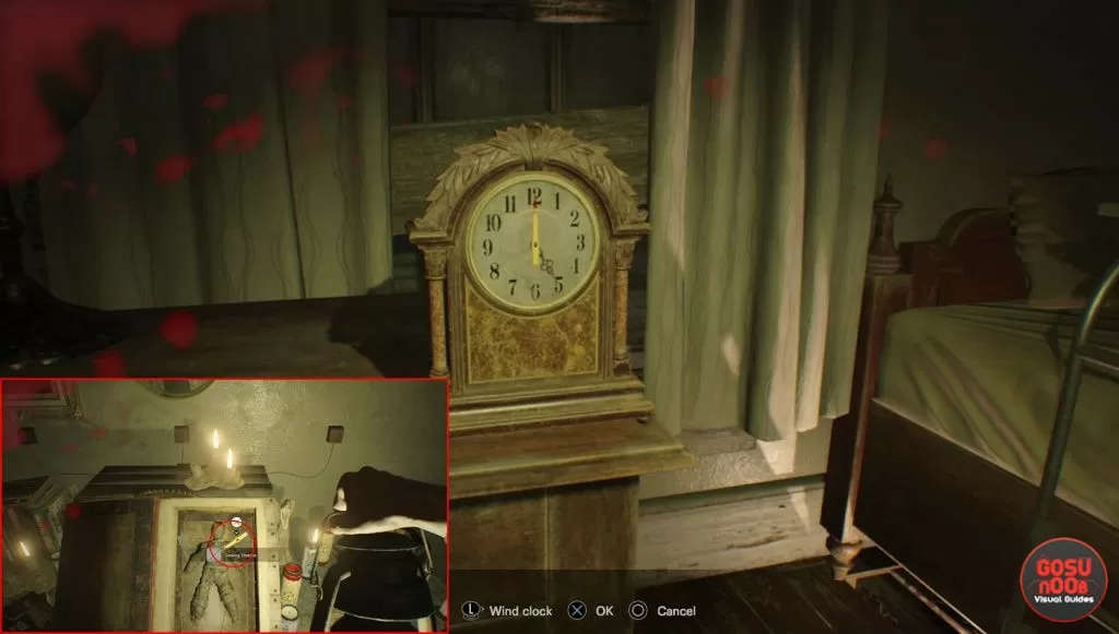 banned footage dlc bedroom puzzle clock