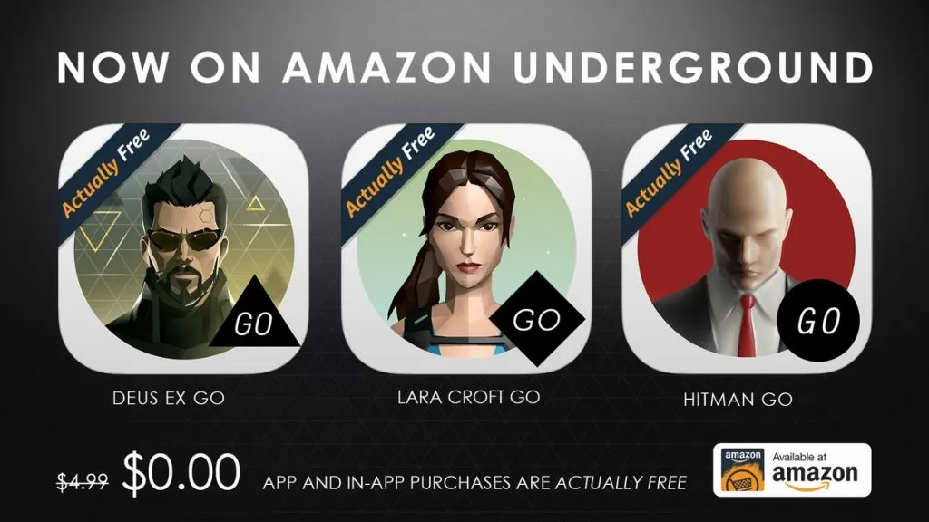 deus ex lara croft hitman go free