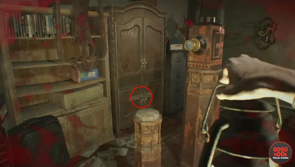 re7 bedroom dlc wardrobe